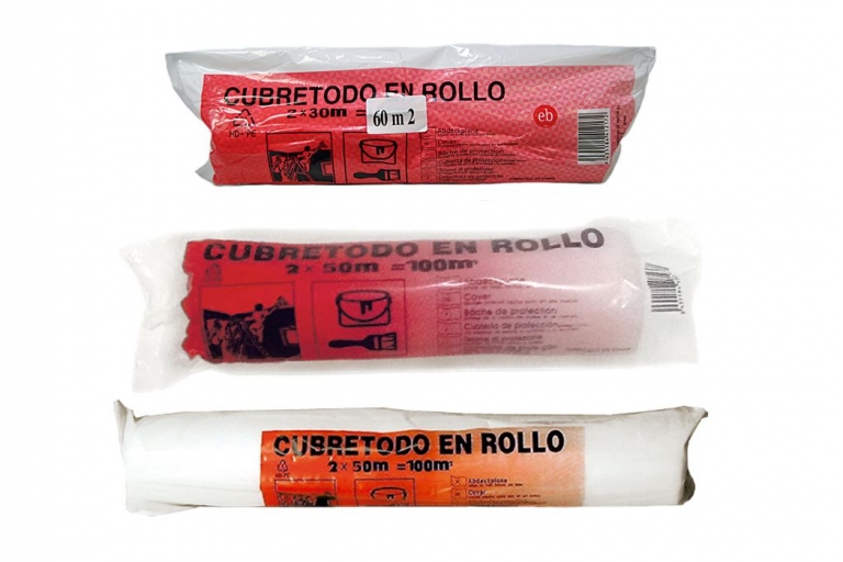 Cubretodo en rollo Con y Sin Mandril